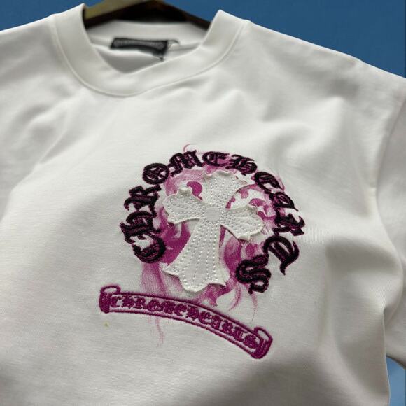 Chrome Hearts Men's Casual Athletic Short Sleeve - Picture 3 of 5